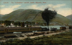 The Columbian and Mt. Jumbo Missoula, MT Postcard Postcard