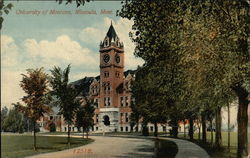 University of Montana Missoula, MT Postcard Postcard