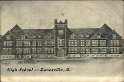 High School Postcard