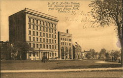 YMCA-Elks Temple, and National Union Bldg Toledo, OH Postcard Postcard