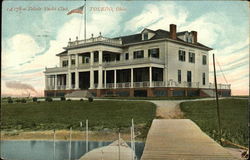 Toldeo Yacht Club and Grounds Postcard