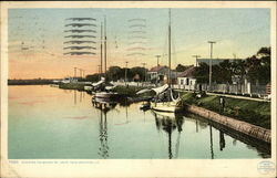 Evening on Bayou St. John Postcard