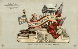 Float - Title Car: Colonial Period Postcard