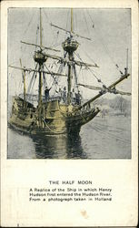 The Half Moon 1909 Hudson-Fulton Celebration Postcard Postcard