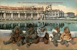 Eskimo Babies at the Fair Postcard