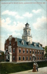 Massachusetts State Building Postcard