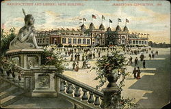 Manufactures and Liberal Arts Building, Jamestown Exposition, 1907 Postcard