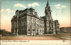 County Court House Postcard