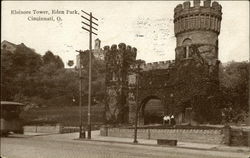 Elsinore Tower, Eden Park Cincinnati, OH Postcard Postcard