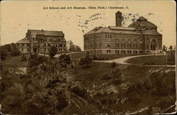 Art School and Art Museum (Eden Park) Cincinnati, OH Postcard Postcard