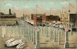 Public Square, Court of Honor, 42nd Annual Encampment Postcard