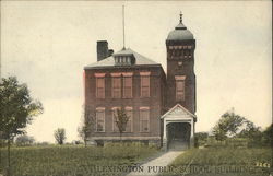 Lexington Public School Building Ohio Postcard Postcard