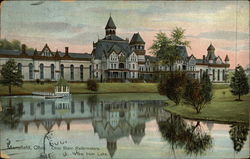 Ohio State Reformatory, View from The Lake Postcard