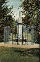 Johnny Appleseed's Monument Postcard