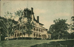 Residence J.D. Rockefeller Cleveland, OH Postcard Postcard