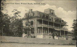 Sound View Hotel, Walnut Beach Milford, CT Postcard Postcard