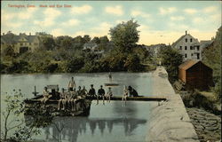 Hook and Eye Dam Postcard