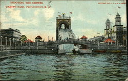 Shooting the Chutes, Vanity Fair Providence, RI Postcard Postcard