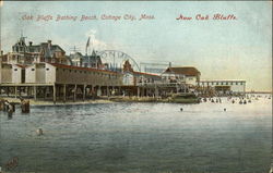 Oak Bluffs Bathing Beach Postcard