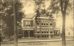 Oliver School Postcard