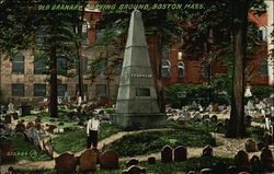 Old Granery Burying Ground Postcard