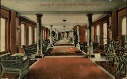 Interior of the Stratfield Postcard