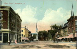 Main Street Postcard