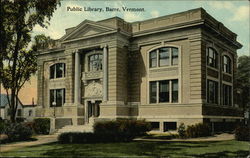 Public Library Postcard