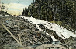 Emerson Falls St. Johnsbury, VT Postcard Postcard