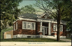 Public Library Postcard