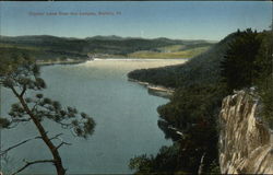 Crystal Lake from the Ledges Barton, VT Postcard Postcard