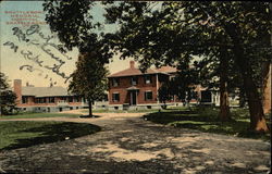 Brattleboro Memorial Hospital Vermont Postcard Postcard