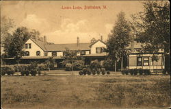 Linden Lodge Brattleboro, VT Postcard Postcard