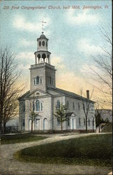 Old First Congregational Church, Built 1806 Bennington, VT Postcard Postcard