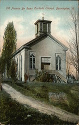 Old Francis De Sales Catholic Church Postcard