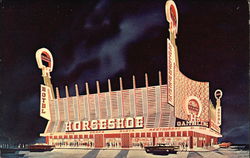 The All New Horseshoe Hotel and Casino, Downtown Las Vegas Postcard