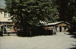 The Square in Villa Grande, California Postcard