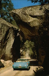 Yosemite National Park, Arch Rock - Corvette Postcard Postcard