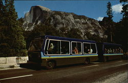 The Valley Shuttle Bus, Yosemite National Park Postcard