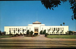 Santa Monica City Hall California Postcard Postcard