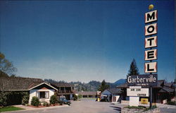 Motel Garberville California Postcard Postcard