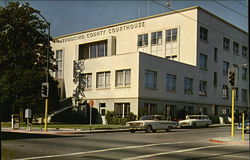 Mendocino County Court House Ukiah, CA Postcard Postcard