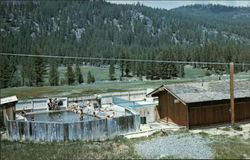 Swimming Pool Near Marleeville, Calif Markleeville, CA Postcard Postcard