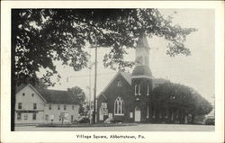 Village Square Abbottstown, PA Postcard Postcard