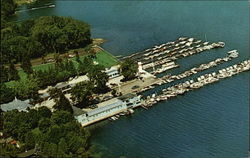 Lake Front Motel Postcard