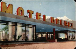 Motel Del Rey Postcard