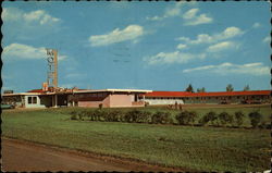 Wheatland Motel and Restaurant, Regino, Saskatchewan, Canada Postcard