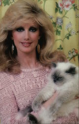 Morgan Fairchild Actresses Postcard Postcard