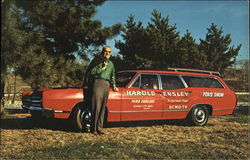 Harold Ensley, Champion KCMO-TV5 and KCMO Radio 81 Fishing and Hunting Personality Men Postcard Postcard