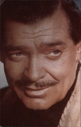 Clark Gable Actors Postcard Postcard